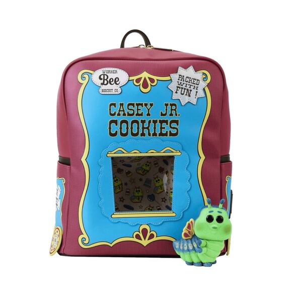 Loungefly LE Disney Bug’s Life Heimlich Funko Pop & Casey Jr Cookies Backpack - Picture 2 of 15